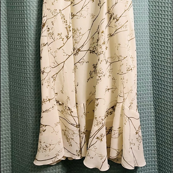 MIDI Dress Bantry Bay Cream/Brown Branches Petite Medium - Picture 3 of 3